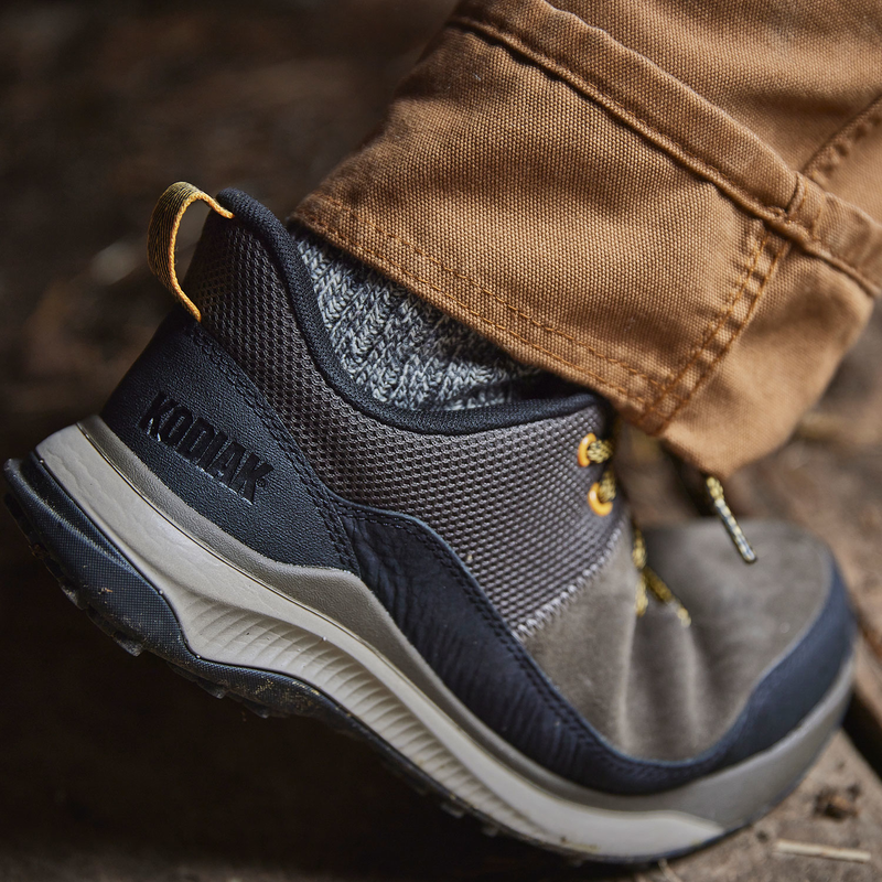 Women's Kodiak Quicktrail Leather Low Nano Composite Toe Athletic Safety Work Shoe image number 10