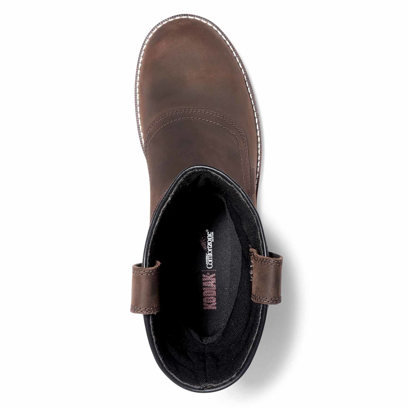 Men's Kodiak McKinney Wellington Waterproof Composite Toe Pull-On Safety Work Boot image number 5