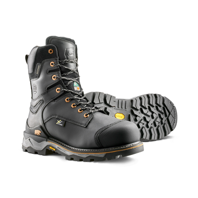 Men's Kodiak Neragon 8" Waterproof Composite Toe Safety Work Boot with Internal Met Guard