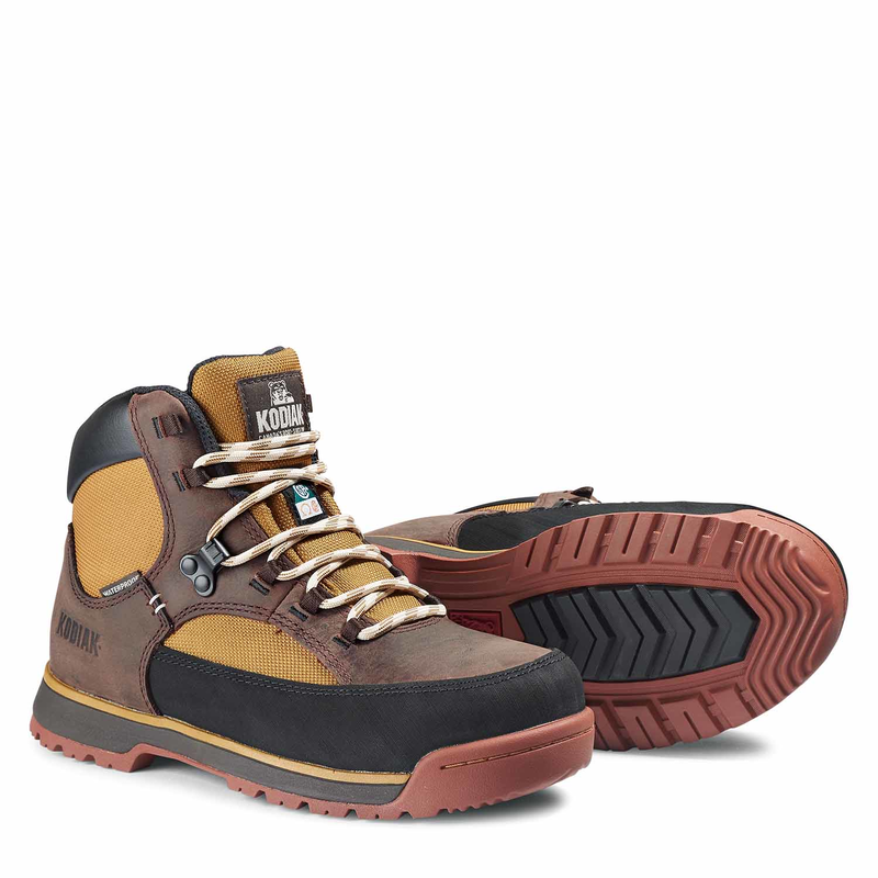 Botte de travail imperm&eacute;able Kodiak Greb Classic Hike pour femmes avec embout en acier image number 1