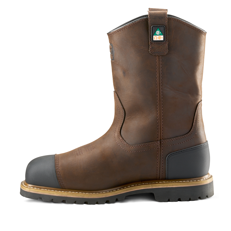 Men's Kodiak Lundbreck Shield Waterproof Composite Toe Wellington Work Boot image number 6