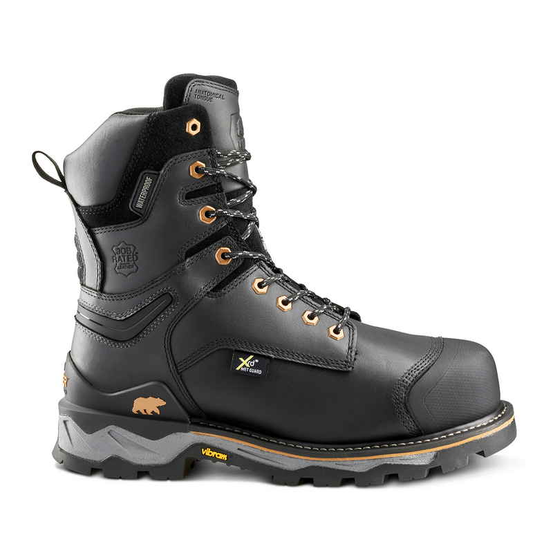 Men's Kodiak Neragon 8" Waterproof Composite Toe Safety Work Boot with Internal Met Guard image number 0