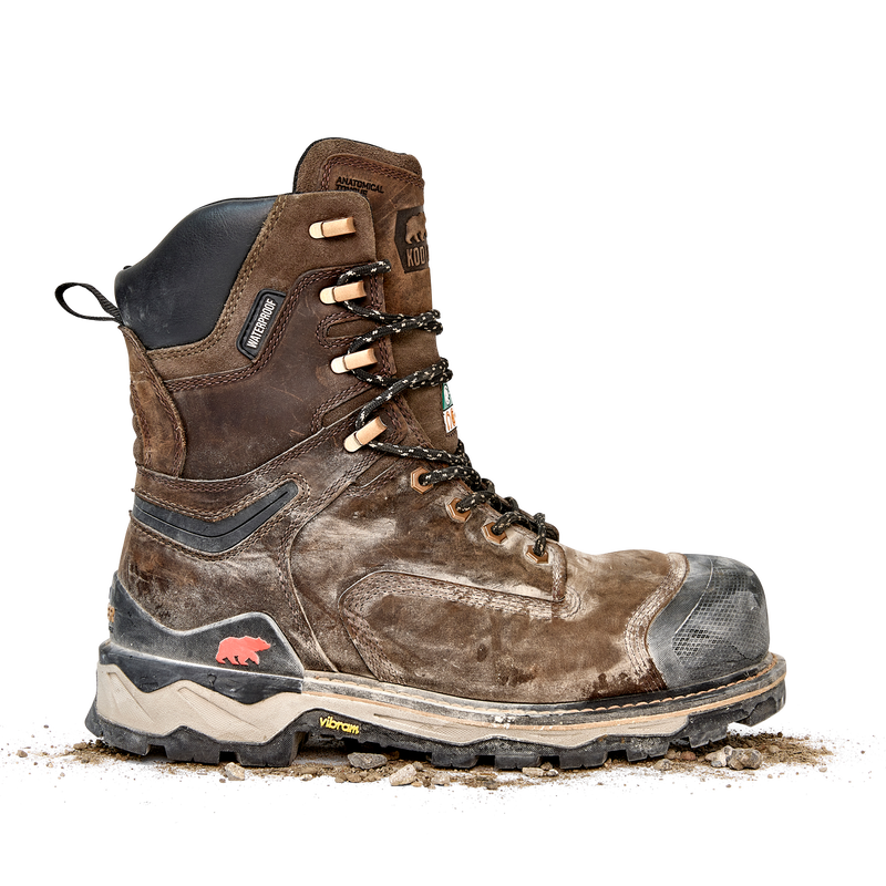Men's Kodiak Neragon 8" Waterproof Composite Toe Safety Work Boot image number 10