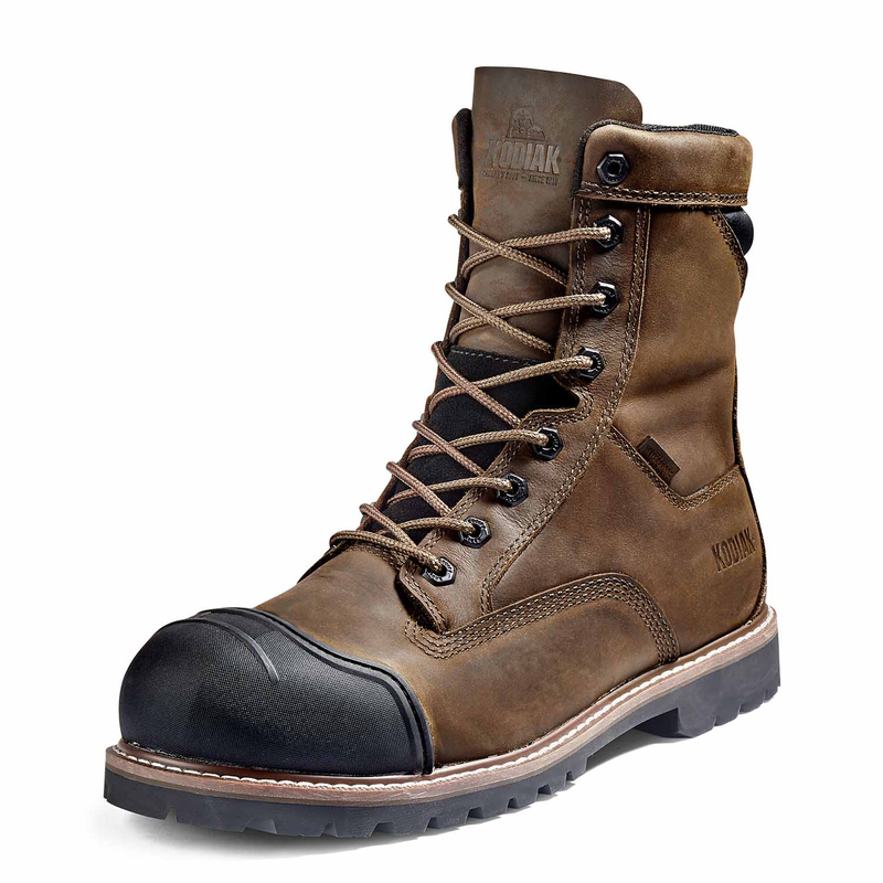Men's Kodiak McKinney M.U.T.&trade; 8" Waterproof Composite Toe Safety Work Boot image number 8