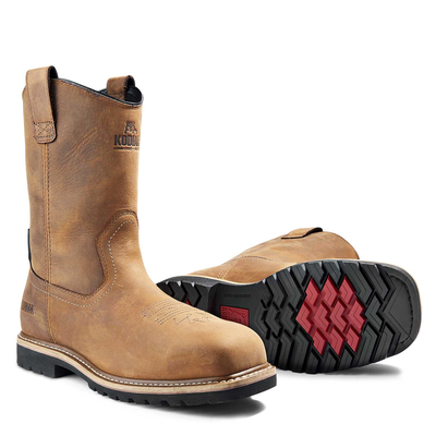 Men's Kodiak Lundbreck Waterproof Square-Composite Toe Wellington Work Boot