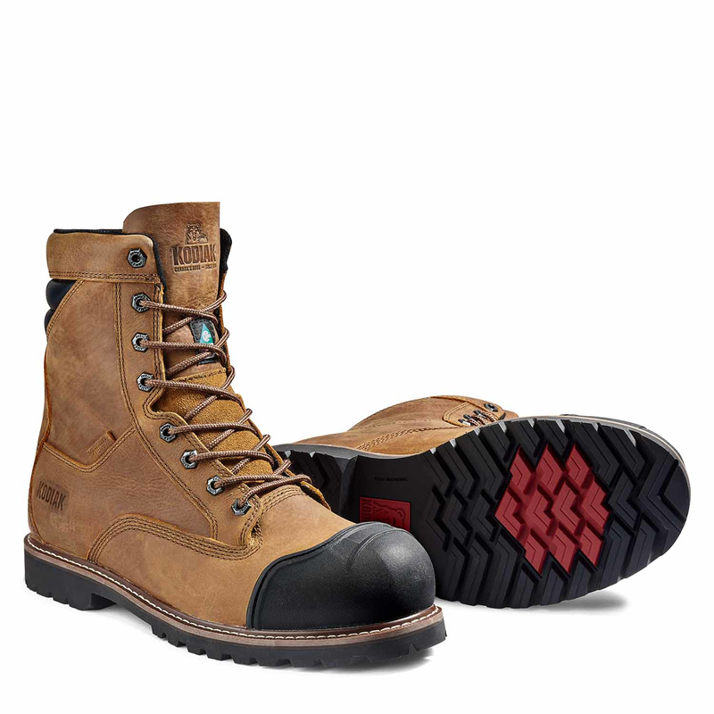 Botte de travail imperm&eacute;able Kodiak McKinney M.U.T. de 8 po pour hommes avec embout en composite image number 1
