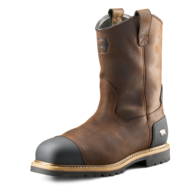 Men's Kodiak Lundbreck Shield Waterproof Composite Toe Wellington Work Boot image number 8