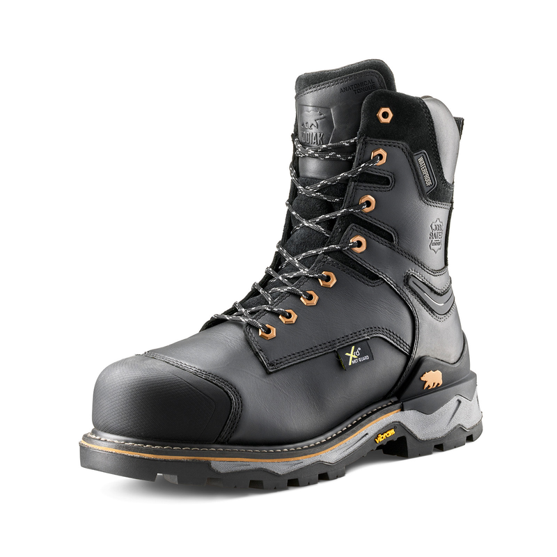 Men's Kodiak Neragon 8" Waterproof Composite Toe Safety Work Boot with Internal Met Guard image number 8